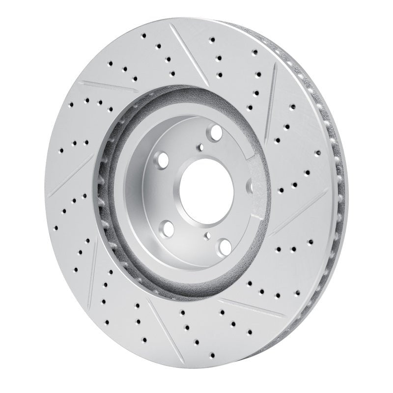 DFC Right Front Drill & Slot Geoperf Rotor for 1993 - 1998 Toyota Supra | dfc830 - 76063D - JDMuscleSPK999767