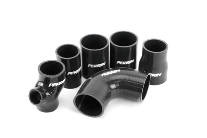 Perrin Performance [15-21 WRX] Front-Mount Intercooler Boost Tube Kit - Red