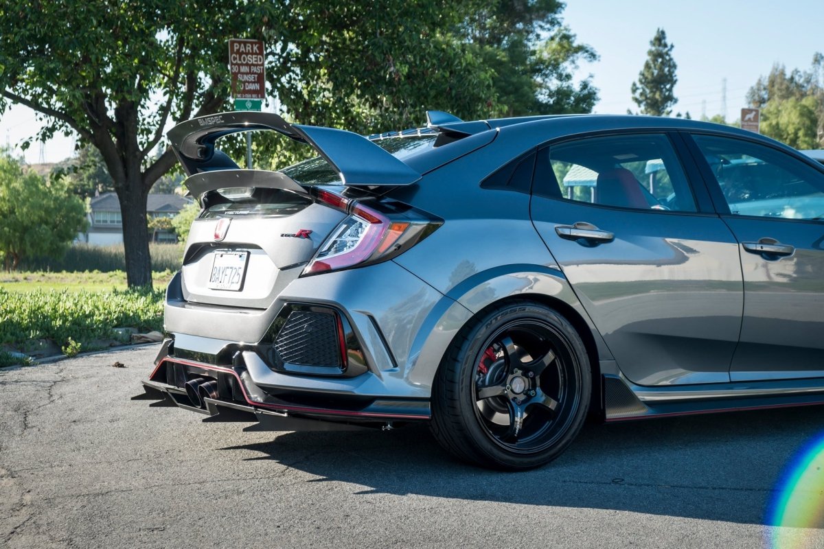 Diffuser V1+ [17 - 21 Honda Civic Type R] FK8 - JDMuscleDiffusers and Vortex Generatorssku-15106745565219