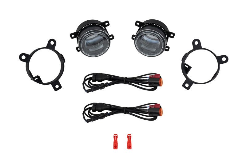 Diode Dynamics [17-20 BRZ] Elite Series Type Y LED Fog Lamps - Cool White with Amber Backlight - JDMuscleFog LightsdioDD7985