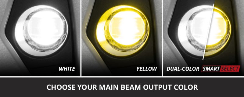 Diode Dynamics [17-26 BRZ] [17-26 WRX] Elite Series Foxbeam LED Fog Lamps - Dual Color White/Yellow - JDMuscleFog LightsdioDD8915