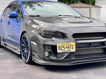 Discontinued JDMuscle [15-21 WRX/STI] Carbon Fiber/FRP Vented Fenders V2 - JDMuscleFendersJDM-WRX15-808-CFCarbon
