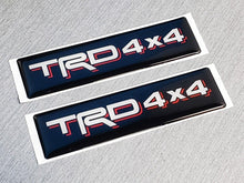Domed Toyota TRD 4x4 Emblem Inserts for Weathertech Floor Mats (Single) Tacoma Tundra - JDMuscleWeathertech InsertWTTRD4X4