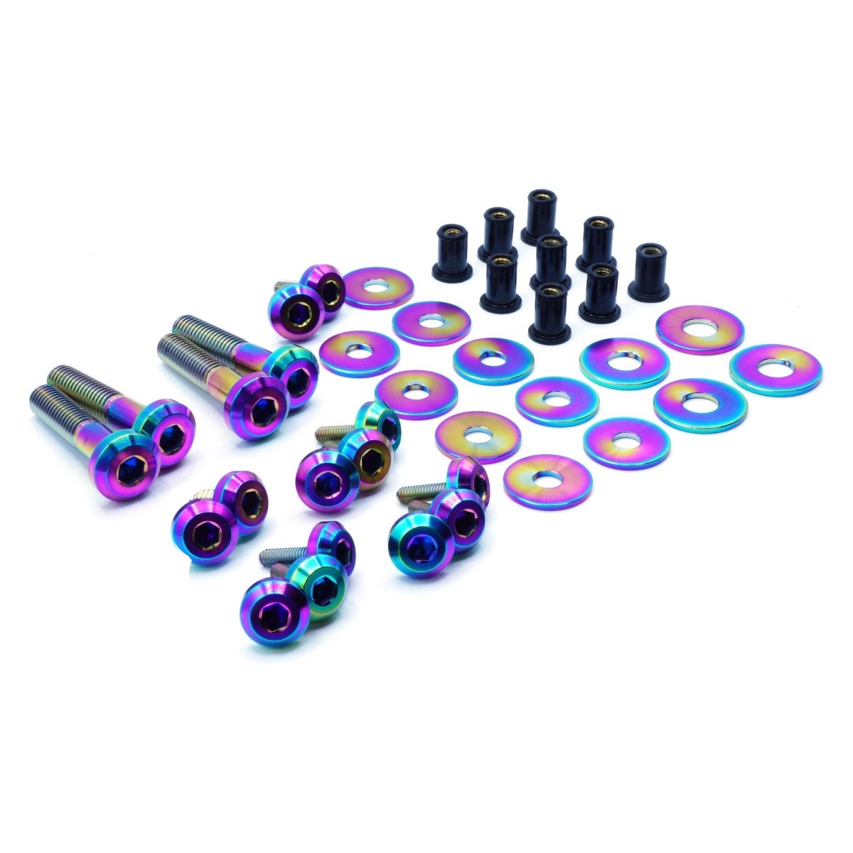 Dress Up Bolts [22 - 26 WRX] Stage 2 Titanium Hardware Trunk Kit - JDMuscleDress Up HardwaresSUB-045-Ti-TBCosmic Burn