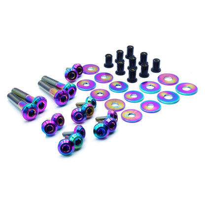 Dress Up Bolts [22 - 26 WRX] Stage 2 Titanium Hardware Trunk Kit - JDMuscleDress Up HardwaresSUB-045-Ti-TBCosmic Burn