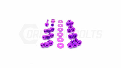 Dress Up Bolts 08-21 STI Stage 1 Titanium Hardware Engine Kit - Purple | SUB-016-Ti-PRP