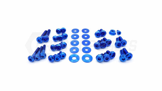 Dress Up Bolts 15-21 STI Stage 2 Titanium Hardware Engine Kit - Blue | SUB-017-Ti-BLU