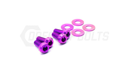 Dress Up Bolts 22-24 Subaru WRX Titanium Hardware Seat Kit (True Burned) | SUB-043-Ti-TB