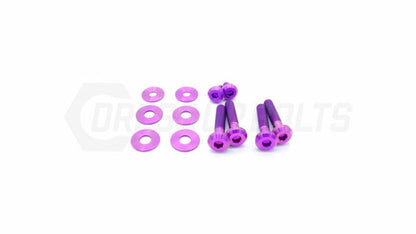 Dress Up Bolts 15-21 Subaru WRX/STI Titanium Hardware Trunk Kit - Purple | SUB-019-Ti-PRP