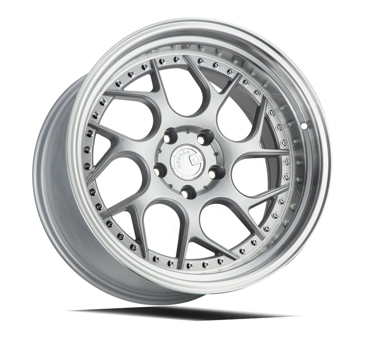 DS01 - JDMuscleWheelsDS11895510035SML18x9.55x100 | +35 | 73.1Silver w/Machined Lip