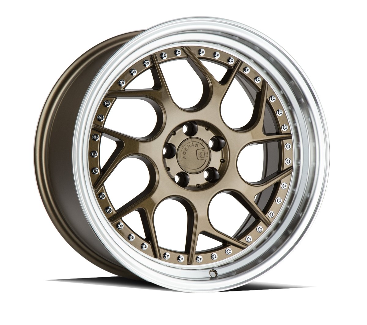 DS01 - JDMuscleWheelsDS118855114335BZ18x8.55x114.3 | +35 | 73.1Bronze w/Machined Lip