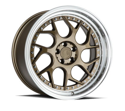 DS01 - JDMuscleWheelsDS118855114335BZ18x8.55x114.3 | +35 | 73.1Bronze w/Machined Lip