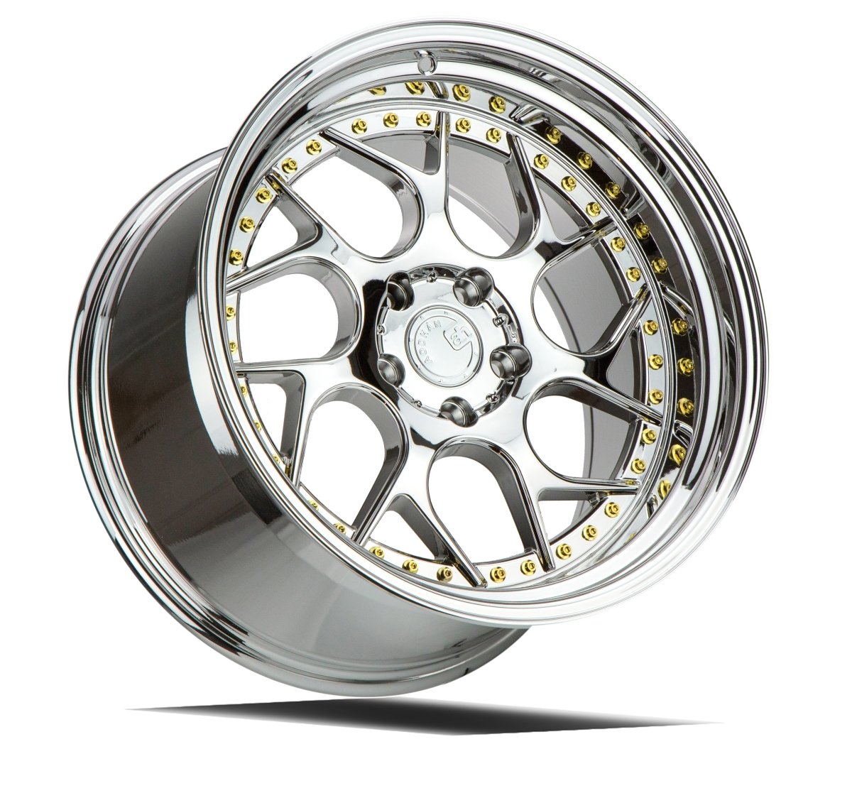 DS01 - JDMuscleWheelsDS1181055114315VC18x10.55x114.3 | +15 | 73.1Vacuum Chrome
