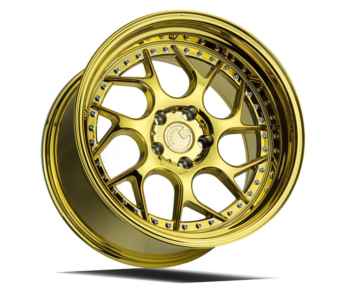 DS01 - JDMuscleWheelsDS1191055114322VG19x10.55x114.3 | +22 | 73.1Gold Vacuum