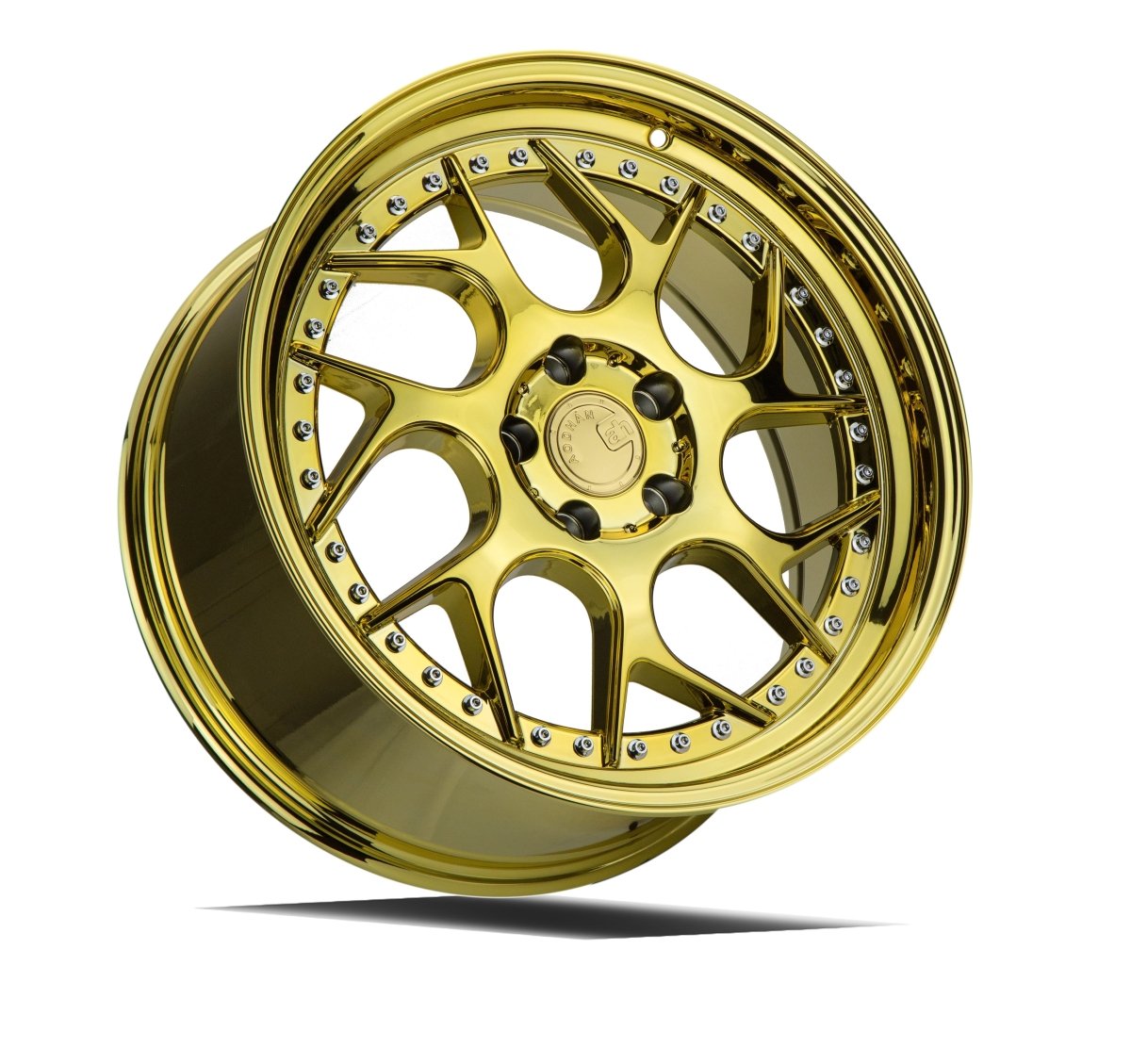 DS01 - JDMuscleWheelsDS118855114335VG18x8.55x114.3 | +35 | 73.1Gold Vacuum
