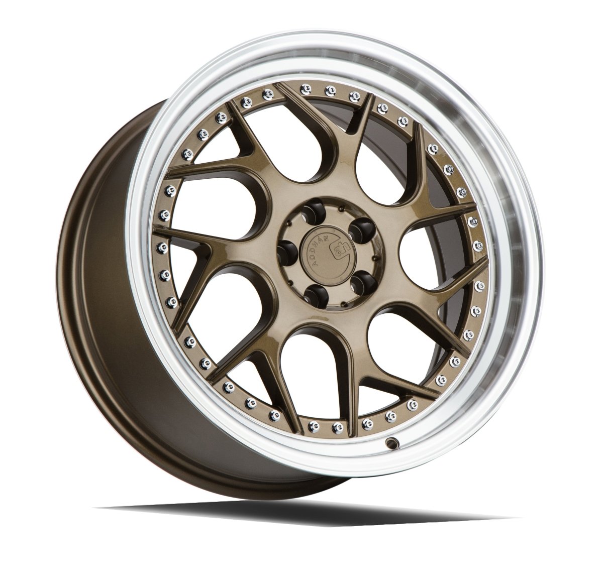 DS01 - JDMuscleWheelsDS118855114335BZ18x8.55x114.3 | +35 | 73.1Bronze w/Machined Lip