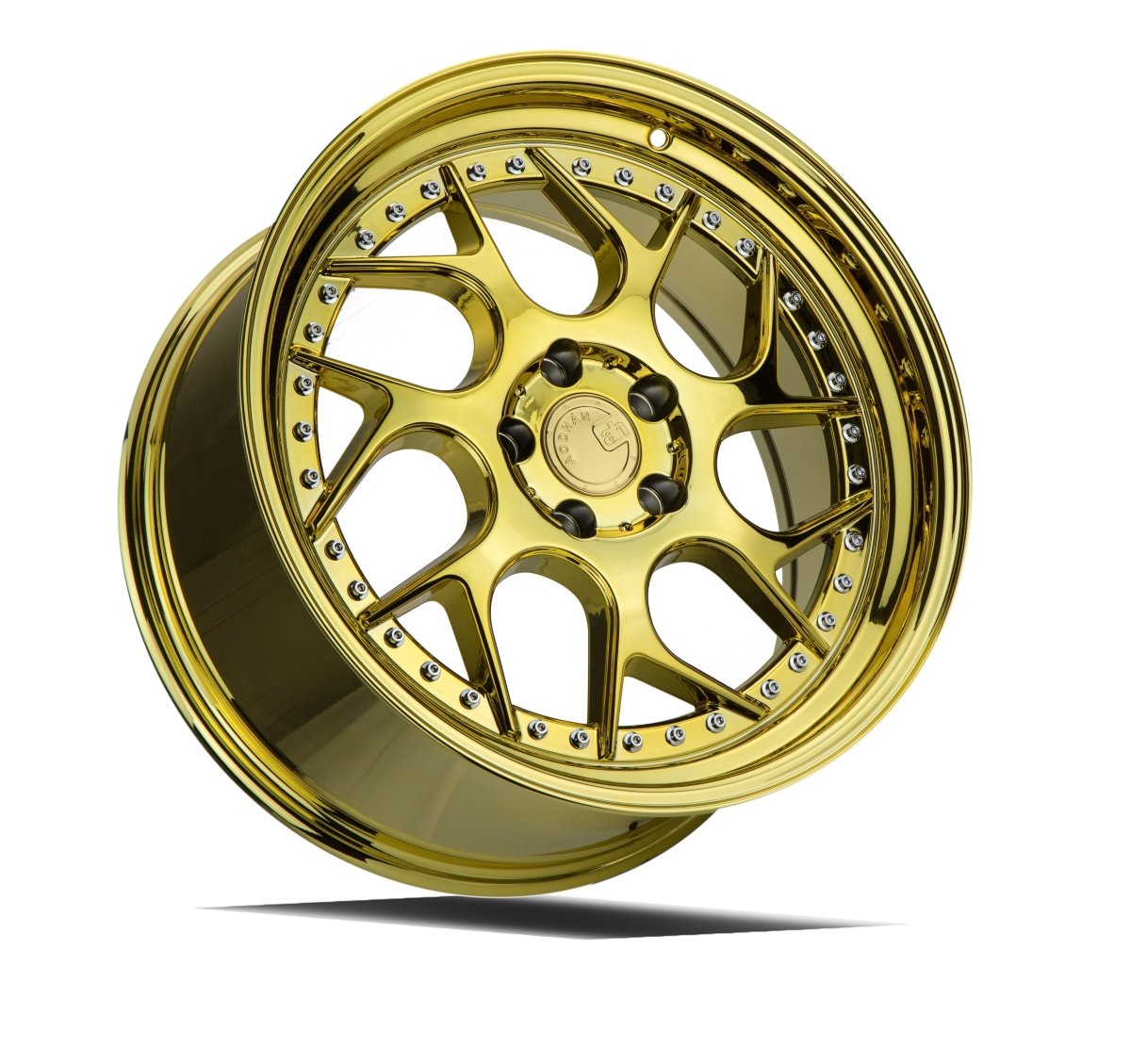 DS01 - JDMuscleWheelsDS119955114322VG19x9.55x114.3 | +22 | 73.1Gold Vacuum