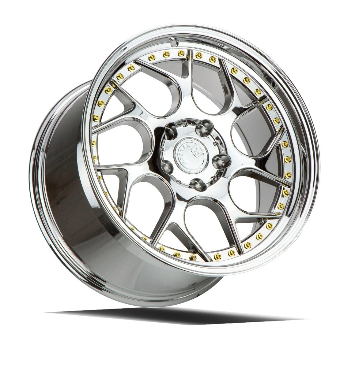 DS01 - JDMuscleWheelsDS11885510035VC18x8.55x100 | +35 | 73.1Vacuum Chrome