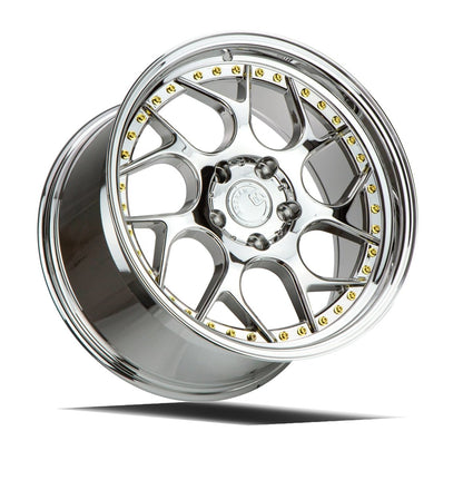DS01 - JDMuscleWheelsDS11885510035VC18x8.55x100 | +35 | 73.1Vacuum Chrome