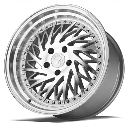 DS03 - JDMuscleWheelsDS31895510035SMF_D18x9.5 (Driver Side)5x100 | +35 | 73.1Silver w/Machined Face