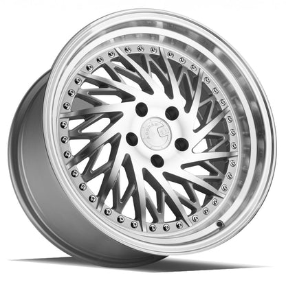 DS03 - JDMuscleWheelsDS31895510035SMF_P18x9.5 (Passanger Side)5x100 | +35 | 73.1Silver w/Machined Face