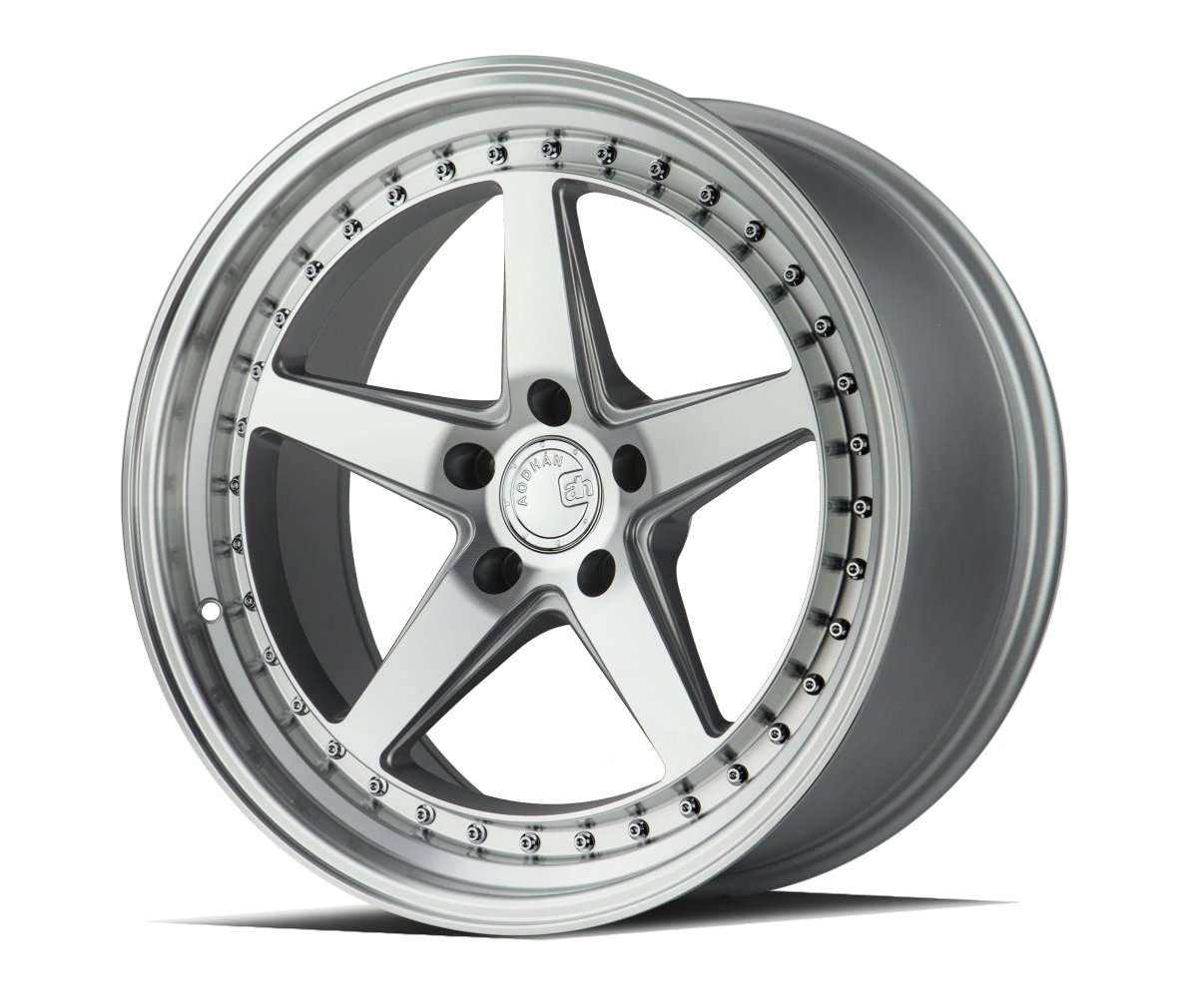 DS05 - JDMuscleWheelsDS51895510035SMF18x9.55x100 | +35 | 73.1Silver w/Machined Face