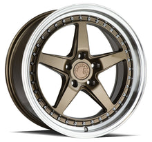 DS05 - JDMuscleWheelsDS51885510035BR18x8.55x100 | +35 | 73.1Bronze w/Machined Lip