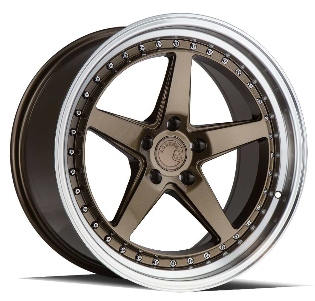 DS05 - JDMuscleWheelsDS51885510035BR18x8.55x100 | +35 | 73.1Bronze w/Machined Lip