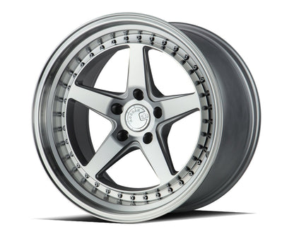 DS05 - JDMuscleWheelsDS51885510035SMF18x8.55x100 | +35 | 73.1Silver w/Machined Face