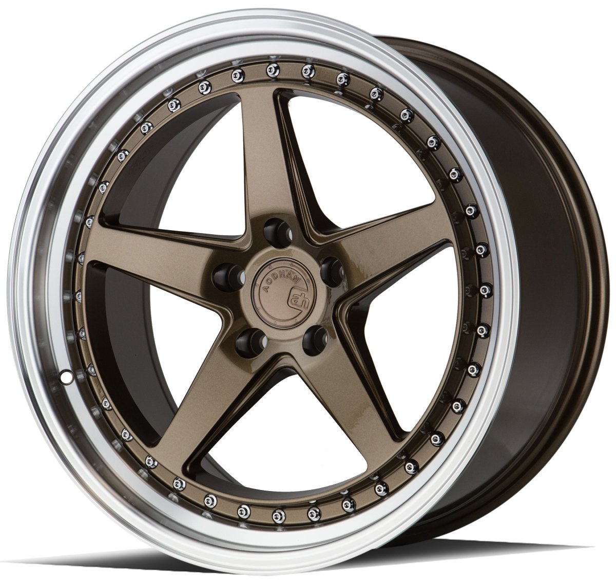DS05 - JDMuscleWheelsDS51995511422BR19x9.55x114.3 | +22 | 73.1Bronze w/Machined Lip