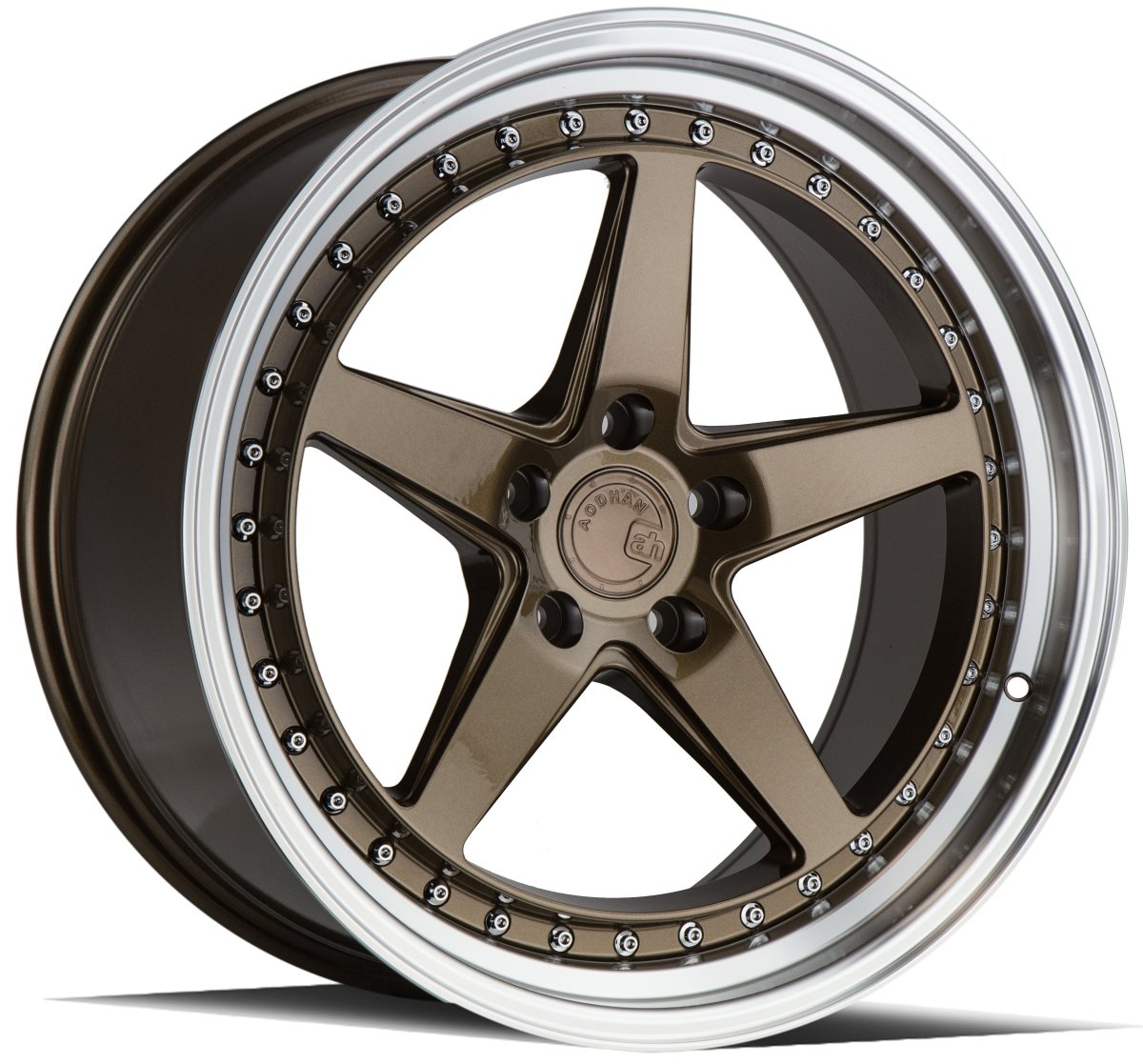 DS05 - JDMuscleWheelsDS51885510035BR18x8.55x100 | +35 | 73.1Bronze w/Machined Lip