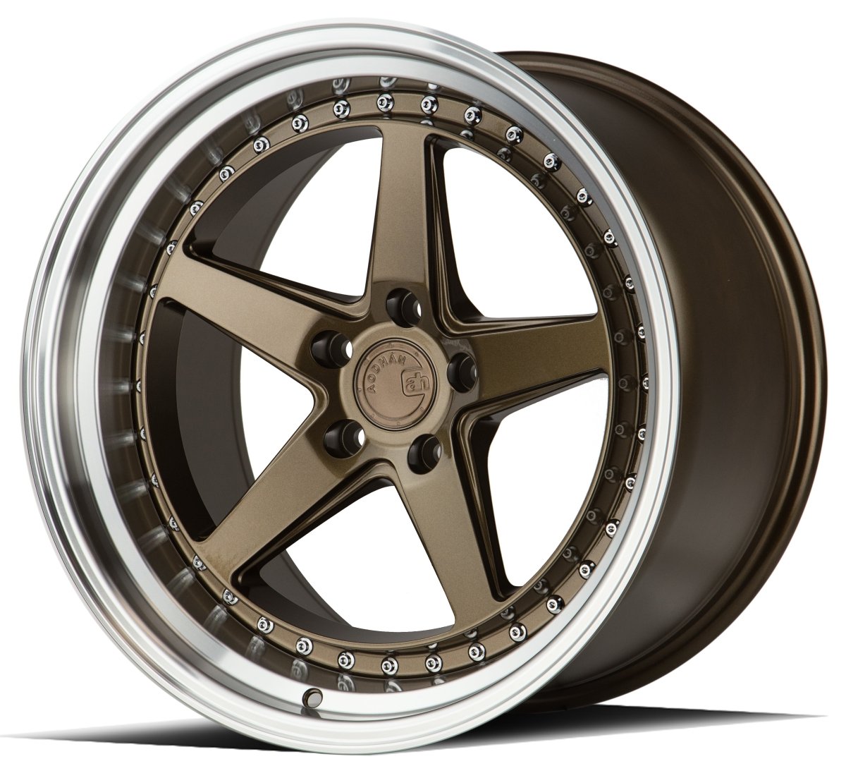 DS05 - JDMuscleWheelsDS51911511422BR19x115x114.3 | +22 | 73.1Bronze w/Machined Lip