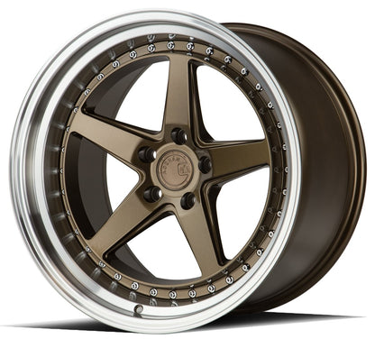 DS05 - JDMuscleWheelsDS51911511422BR19x115x114.3 | +22 | 73.1Bronze w/Machined Lip
