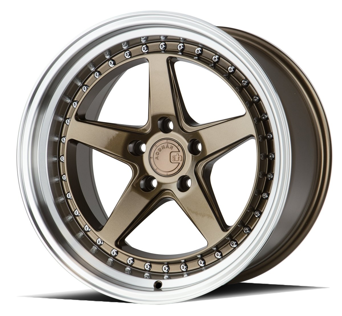 DS05 - JDMuscleWheelsDS518105511422BR18x10.55x114.3 | +22 | 73.1Bronze w/Machined Lip
