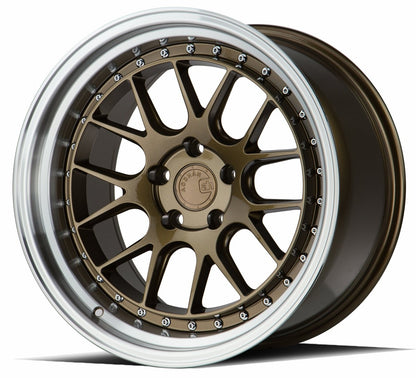 DS06 - JDMuscleWheelsDS618105511422BZ18x10.55x114.3 | +22 | 73.1Bronze w/Machined Lip