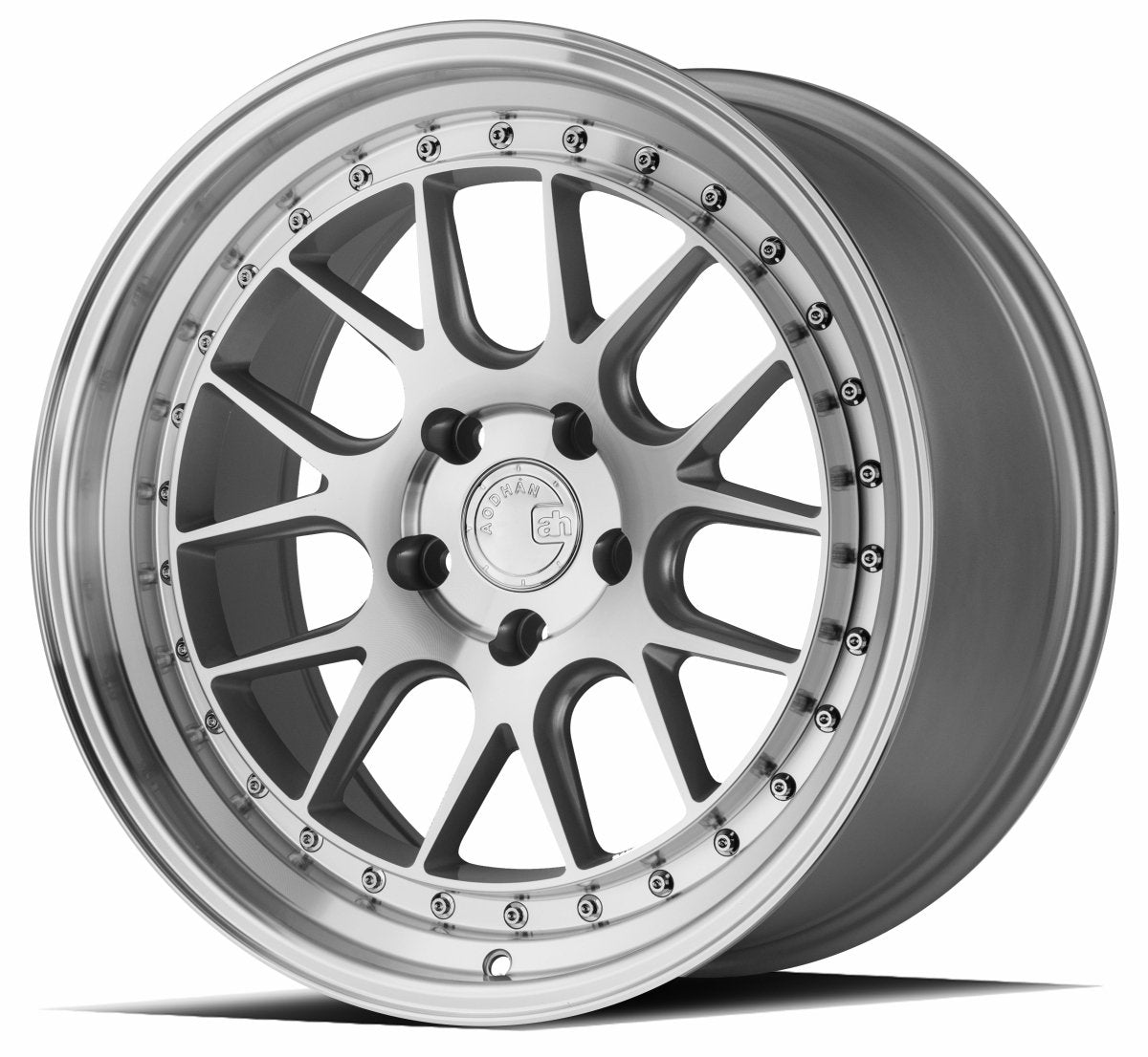 DS06 - JDMuscleWheelsDS61885510035SMF18x8.55x100 | +35 | 73.1Silver w/Machined Face