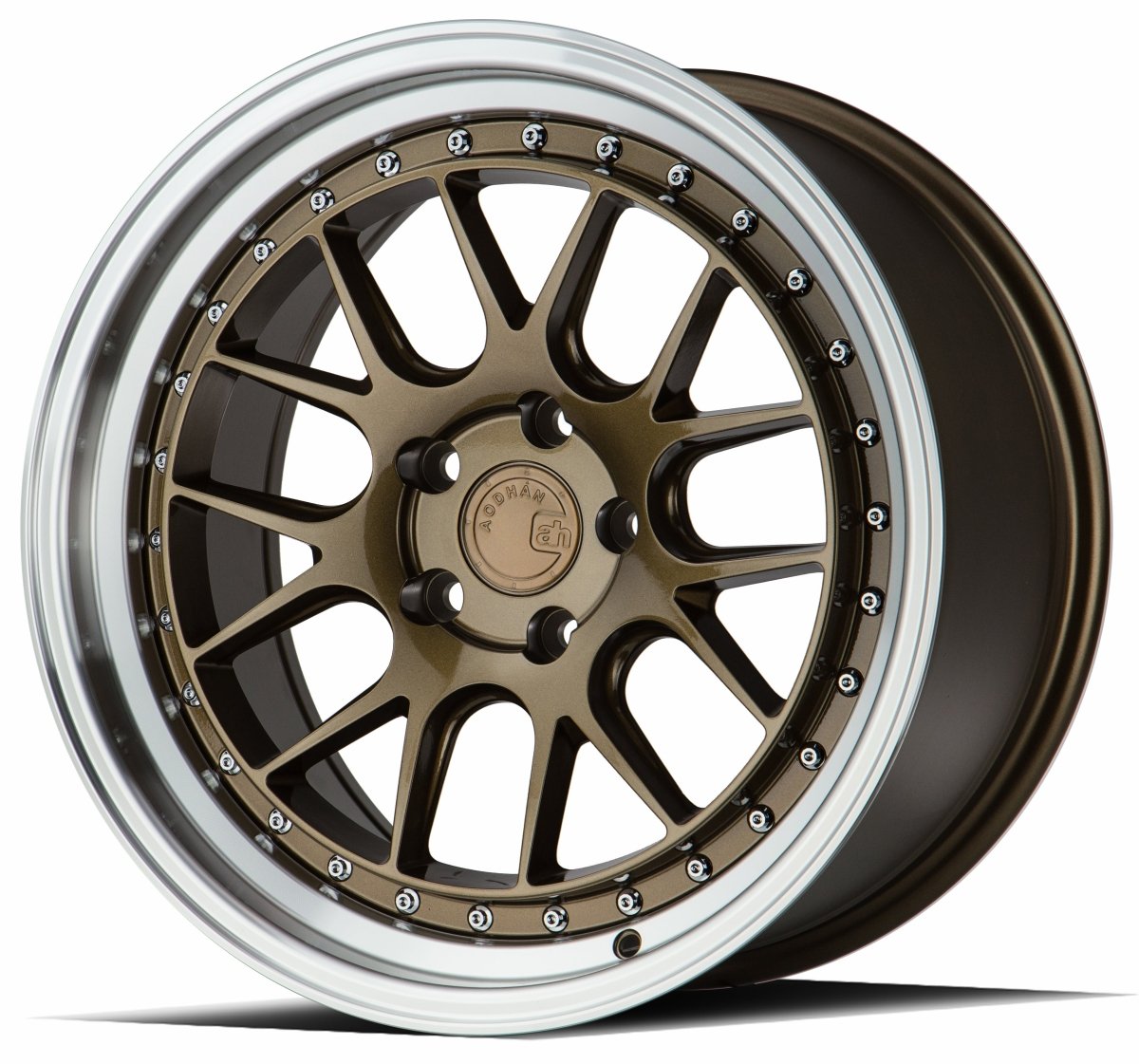 DS06 - JDMuscleWheelsDS61885510035BZ18x8.55x100 | +35 | 73.1Bronze w/Machined Lip