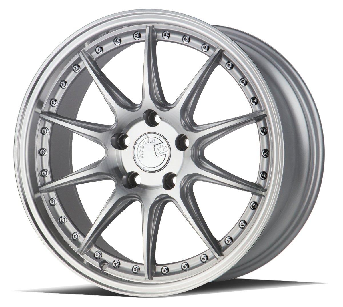 DS07 - JDMuscleWheelsDS71885510035SMF18x8.55x100 | +35 | 73.1Silver w/Machined Face