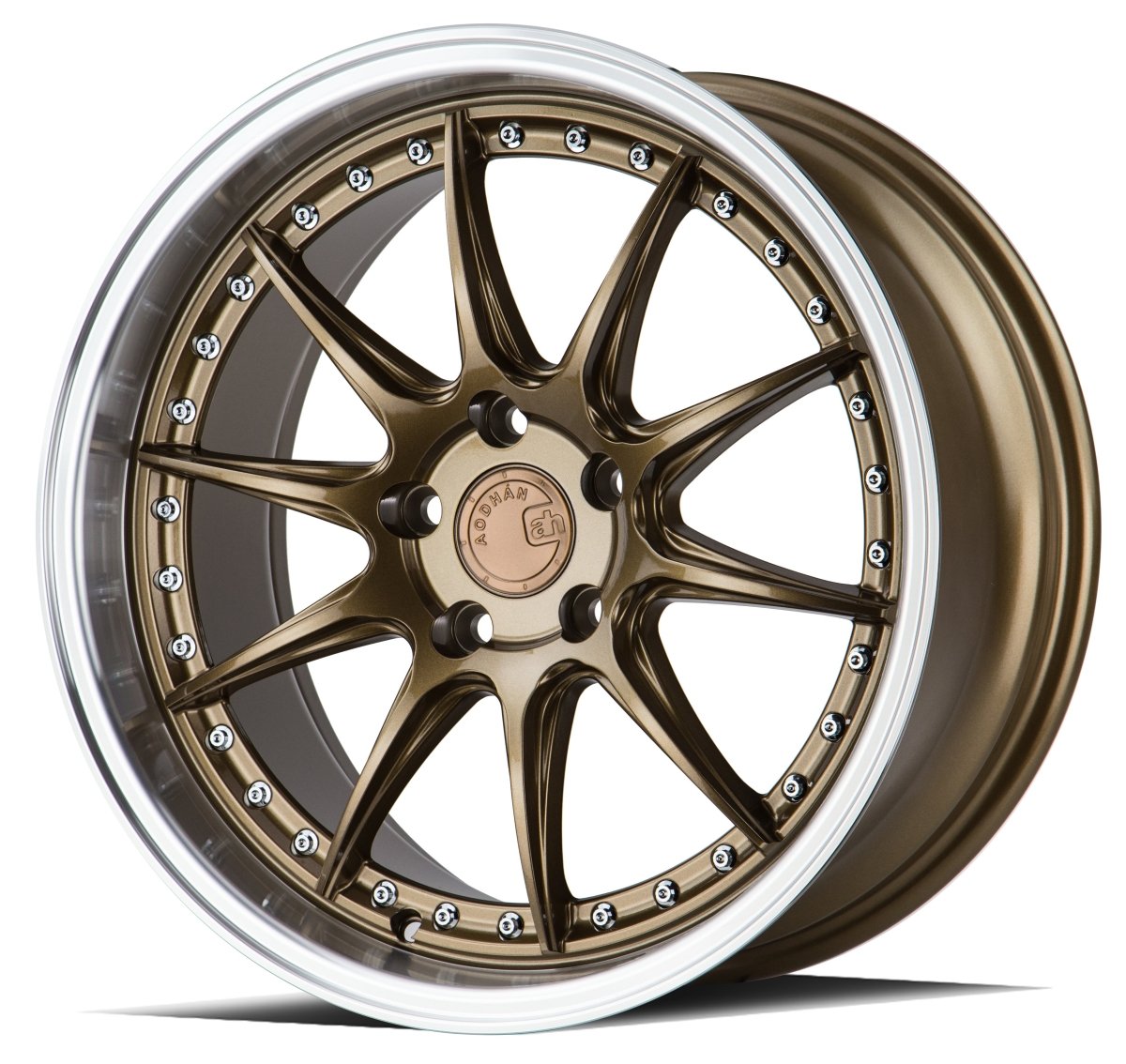 DS07 - JDMuscleWheelsDS71885510035BZ18x8.55x100 | +35 | 73.1Bronze w/Machined Lip