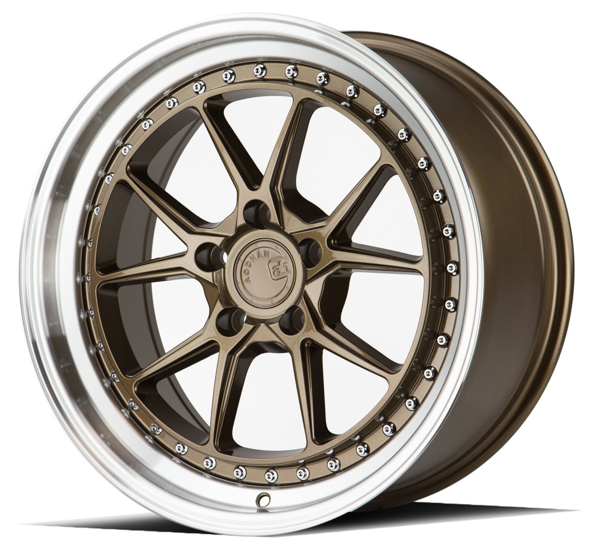 DS08 - JDMuscleWheelsDS81895510035BZ18x9.55x100 | +35 | 73.1Bronze w/Machined Lip