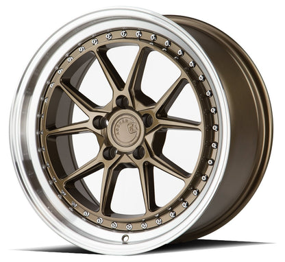DS08 - JDMuscleWheelsDS81895510035BZ18x9.55x100 | +35 | 73.1Bronze w/Machined Lip