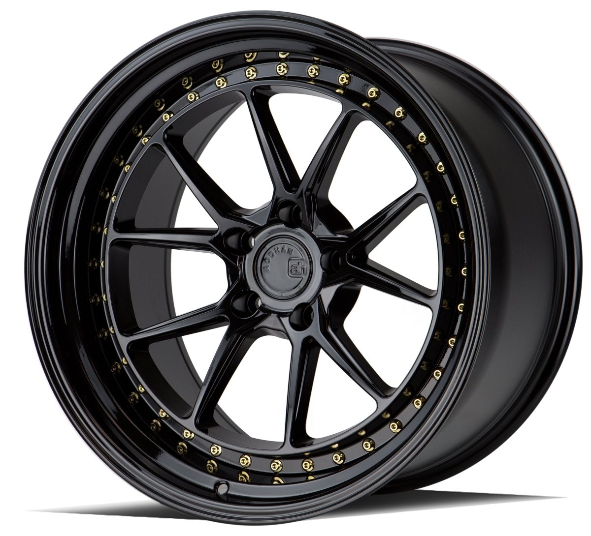 DS08 - JDMuscleWheelsDS81911511415GB19x115X114.3 | +15 | 73.1Gloss Black