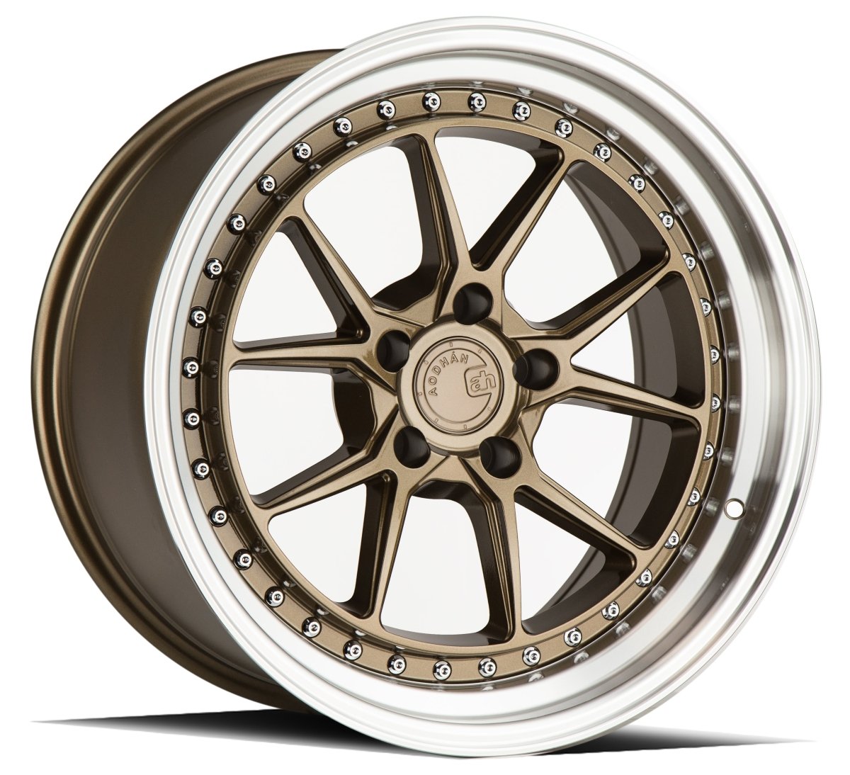 DS08 - JDMuscleWheelsDS81885510035BZ18x8.55x100 | +35 | 73.1Bronze w/Machined Lip