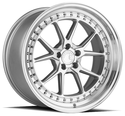 DS08 - JDMuscleWheelsDS81885510035BZ18x8.55x100 | +35 | 73.1Bronze w/Machined Lip