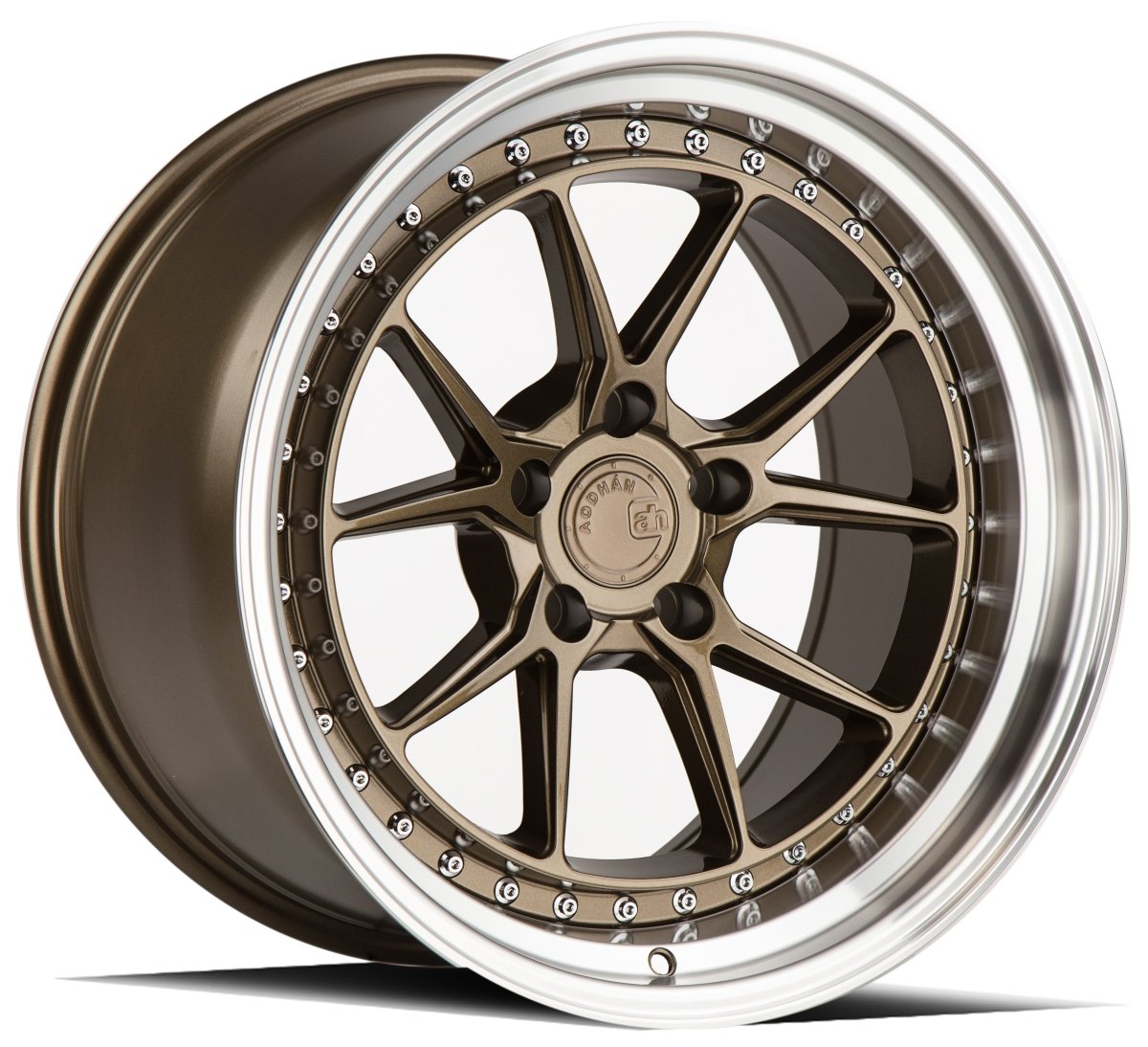 DS08 - JDMuscleWheelsDS81885510035BZ18x8.55x100 | +35 | 73.1Bronze w/Machined Lip