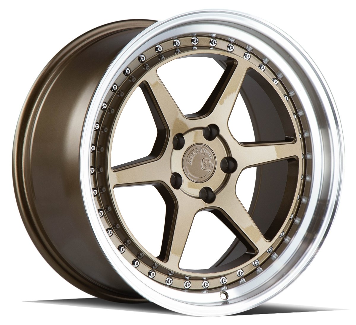 DS09 - JDMuscleWheelsDS91885510035BZ18x8.55x100 | +35 | 73.1Bronze w/Machined Lip