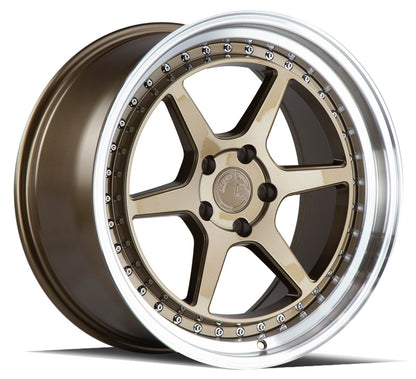 DS09 - JDMuscleWheelsDS91885510035BZ18x8.55x100 | +35 | 73.1Bronze w/Machined Lip