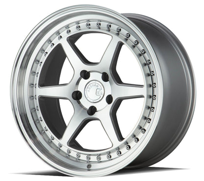 DS09 - JDMuscleWheelsDS91885510035SMF18x8.55x100 | +35 | 73.1Silver w/Machined Face
