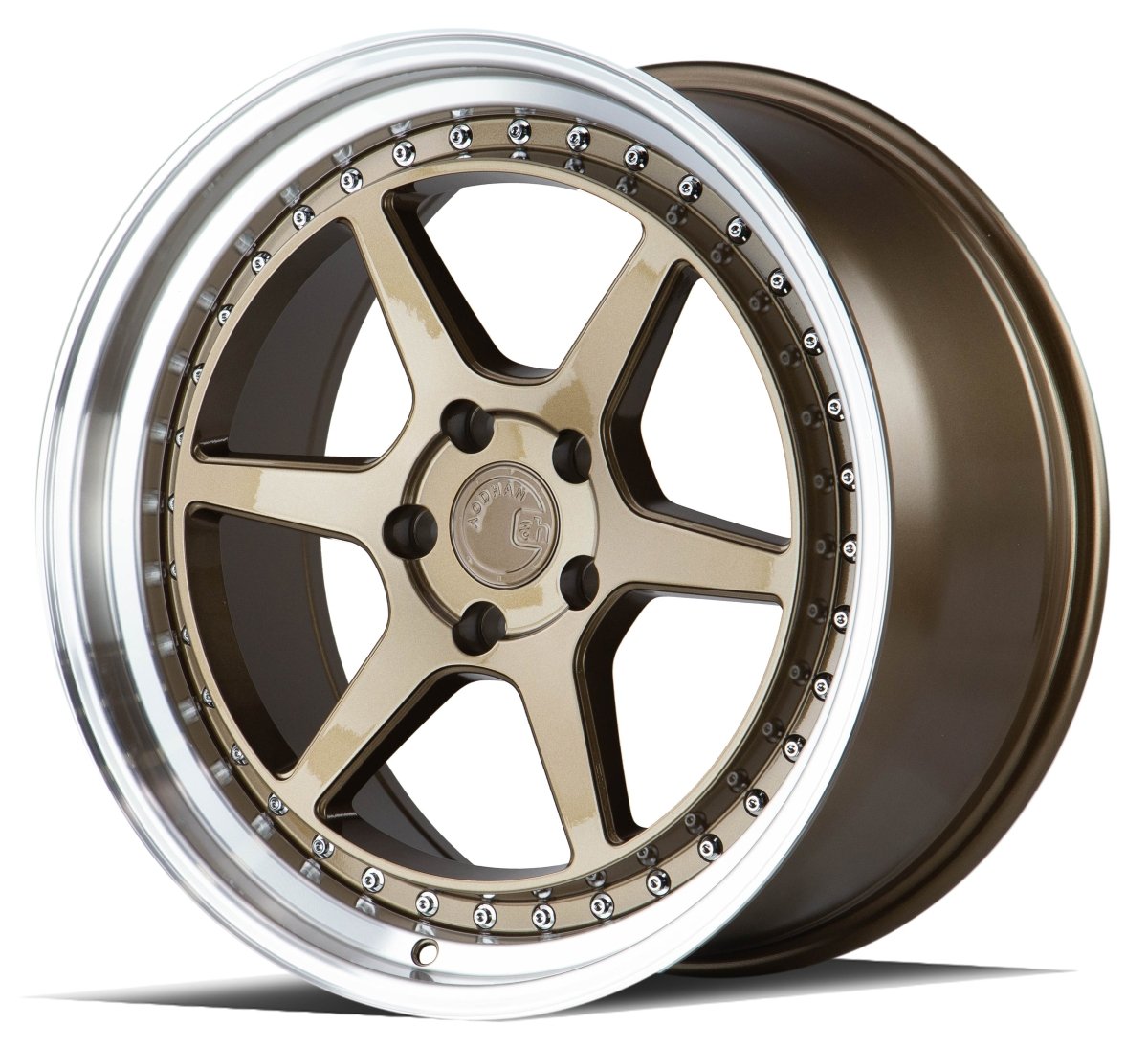 DS09 - JDMuscleWheelsDS91895510035BZ18x9.55x100 | +35 | 73.1Bronze w/Machined Lip