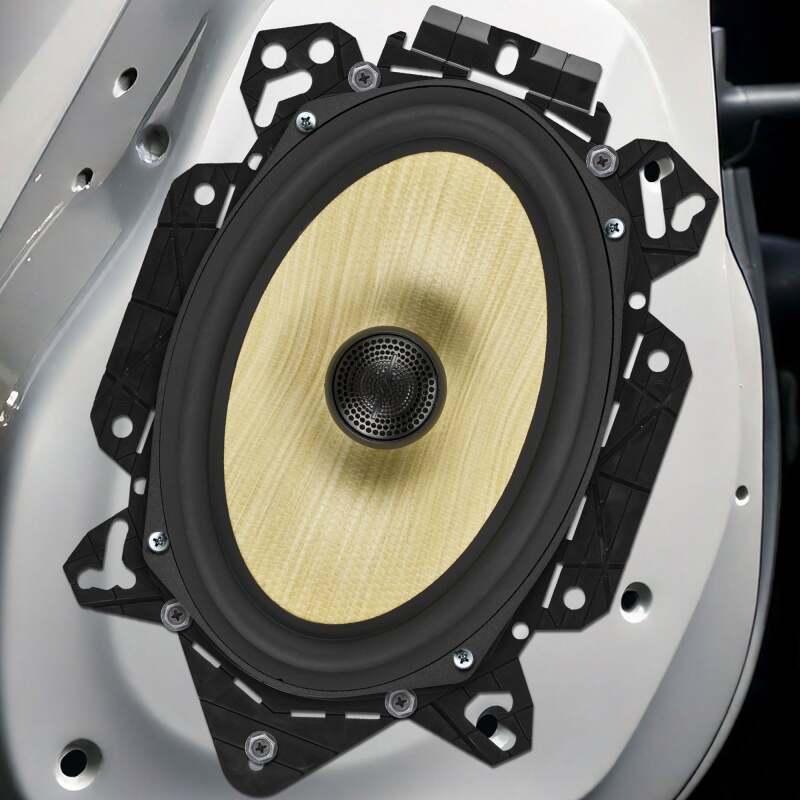 DS18 OEM Mounting Bracket Cut Out for 6.5 - inch & 6x9 - inch Speakers – Universal Fit for Chevy, Toyota, Ford | dseOEMADAPT6X9 - JDMuscleSPK932787